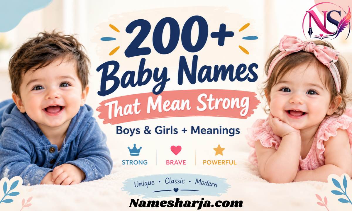 200+ Baby Names That Mean Strong, Boys & Girls + Meanings