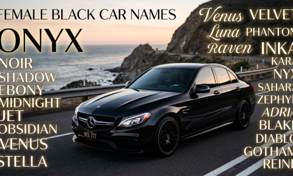 Female Black Car Names