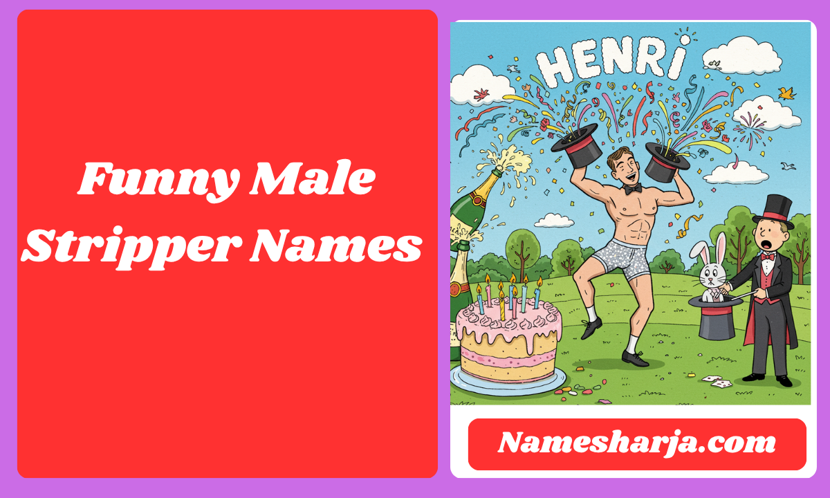 Funny Male Stripper Names