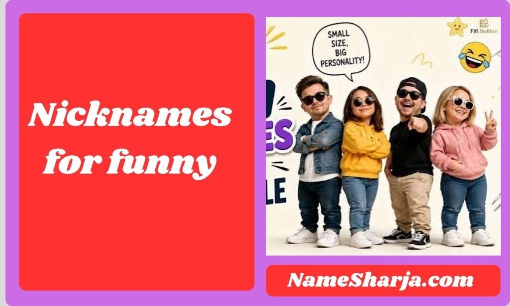 Nicknames for funny