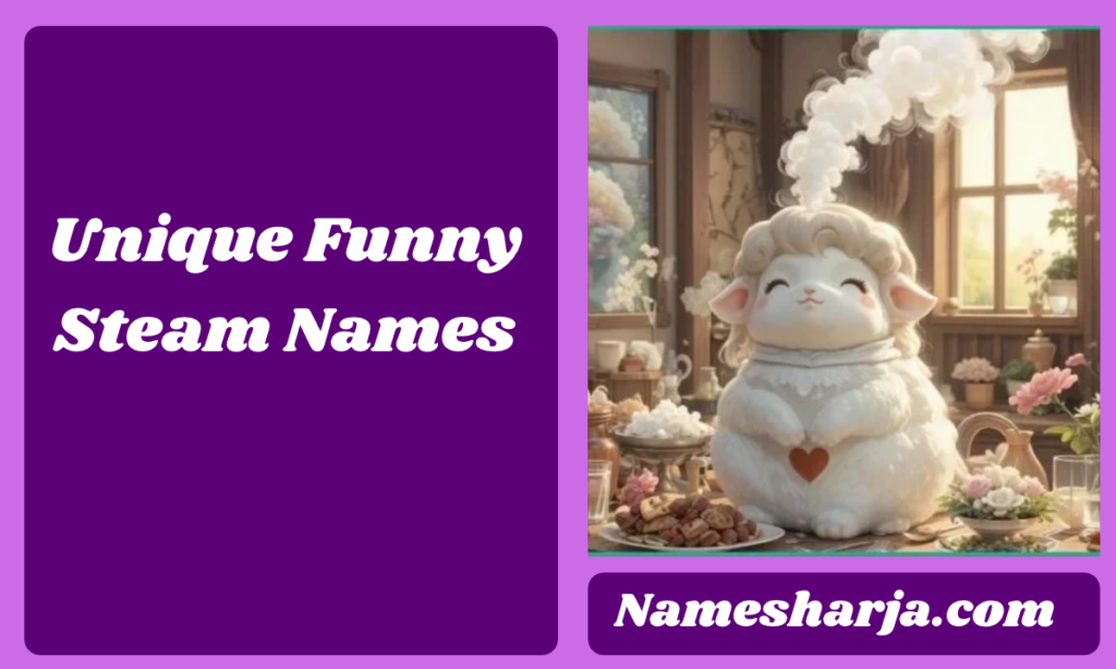 Unique Funny Steam Names