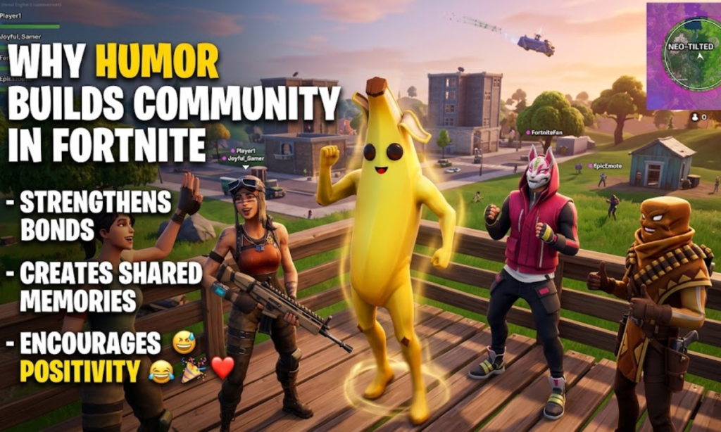 Why Humor Builds Community In Fortnite