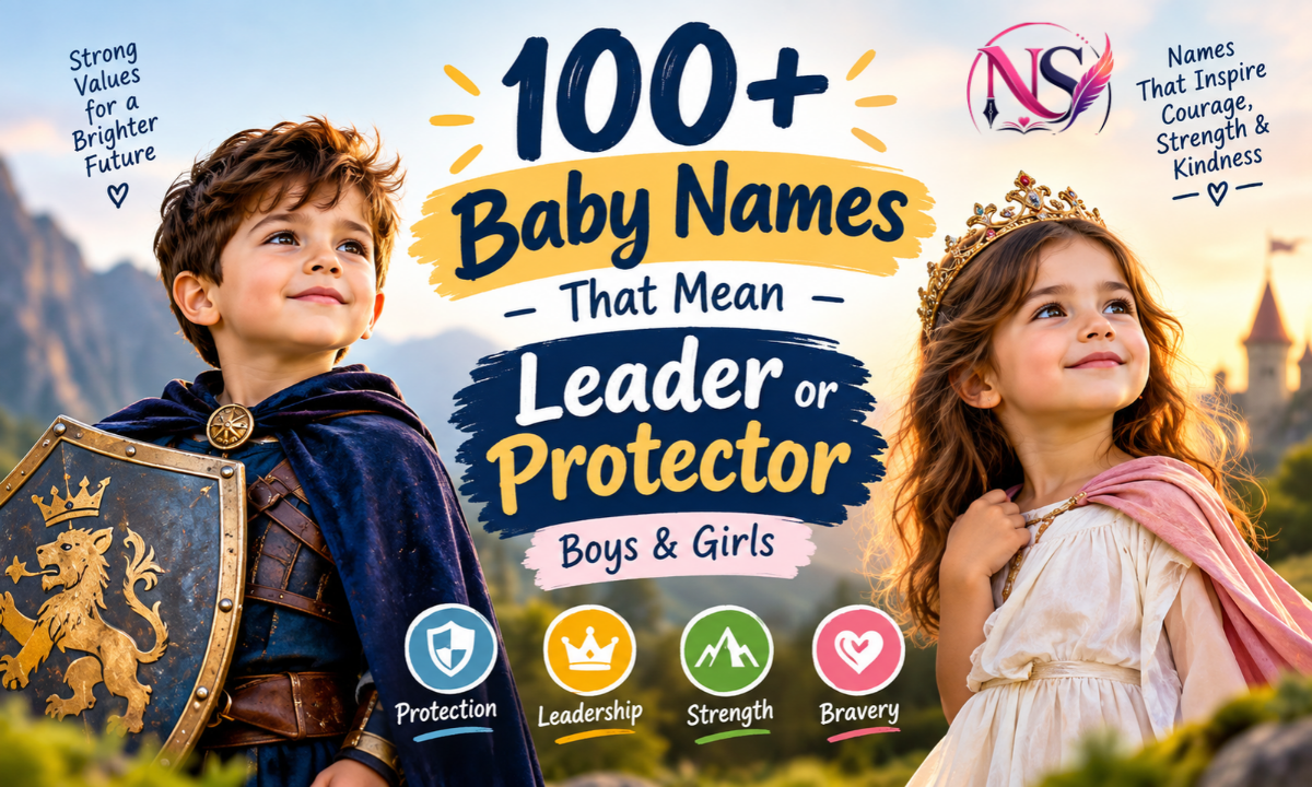 100+ Baby Names That Mean Leader or Protector _ Boys & Girls