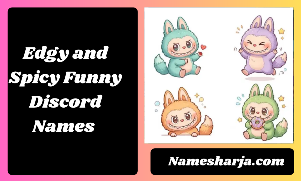 Edgy and Spicy Funny Discord Names