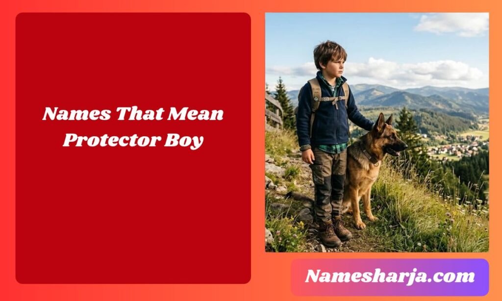 Names That Mean Protector Boy