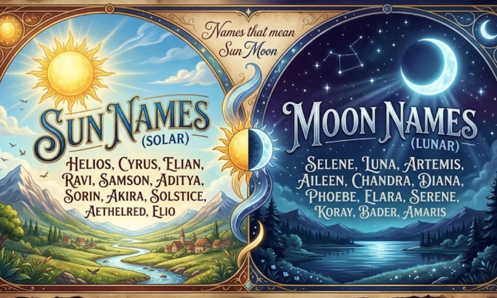 Names That Mean Sun and Moon