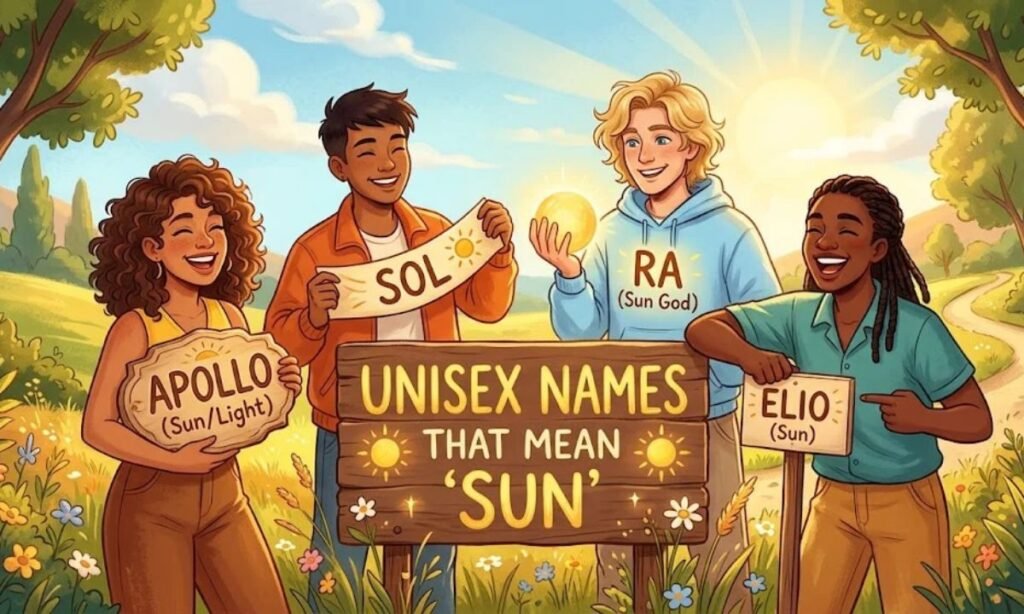 Unisex Names That Mean Sun